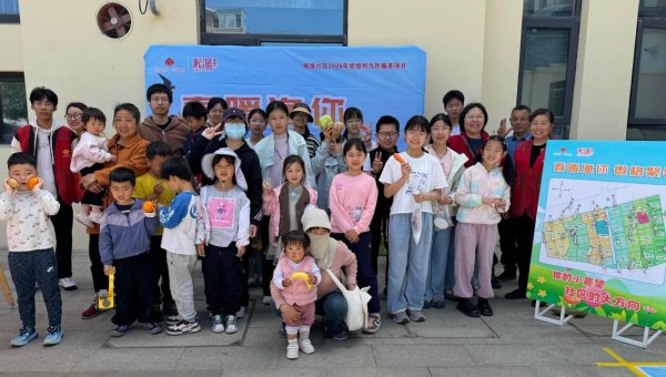 淞渔社区举办“春暖‘渔’你，微格聚邻”主题市集