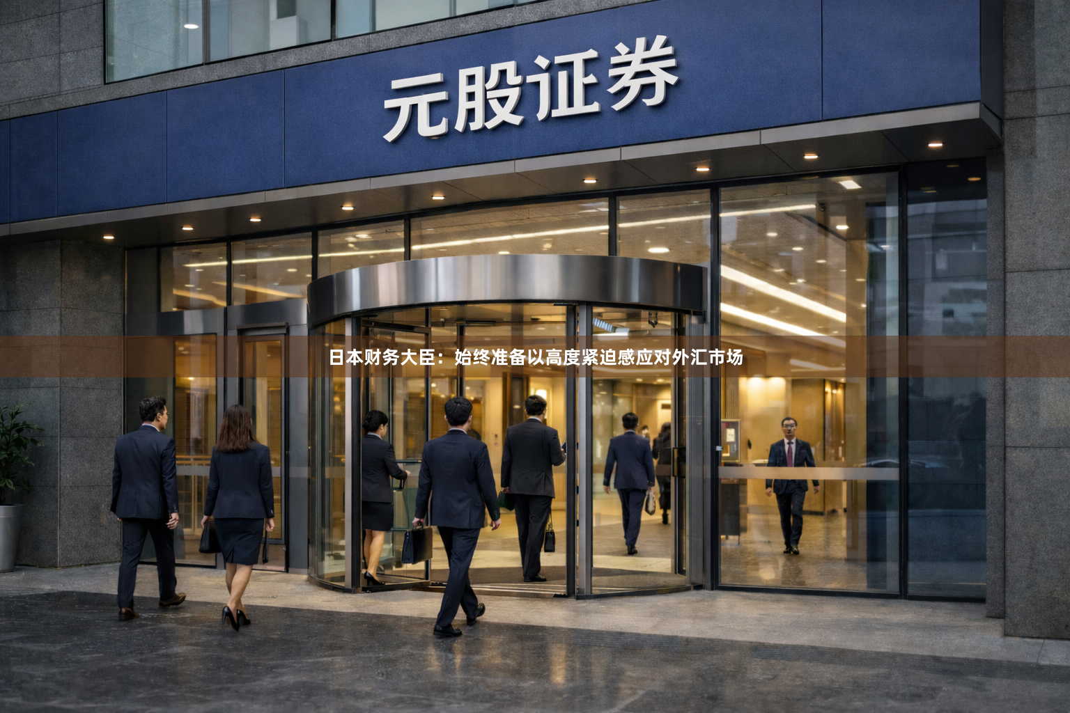 日本财务大臣：始终准备以高度紧迫感应对外汇市场
