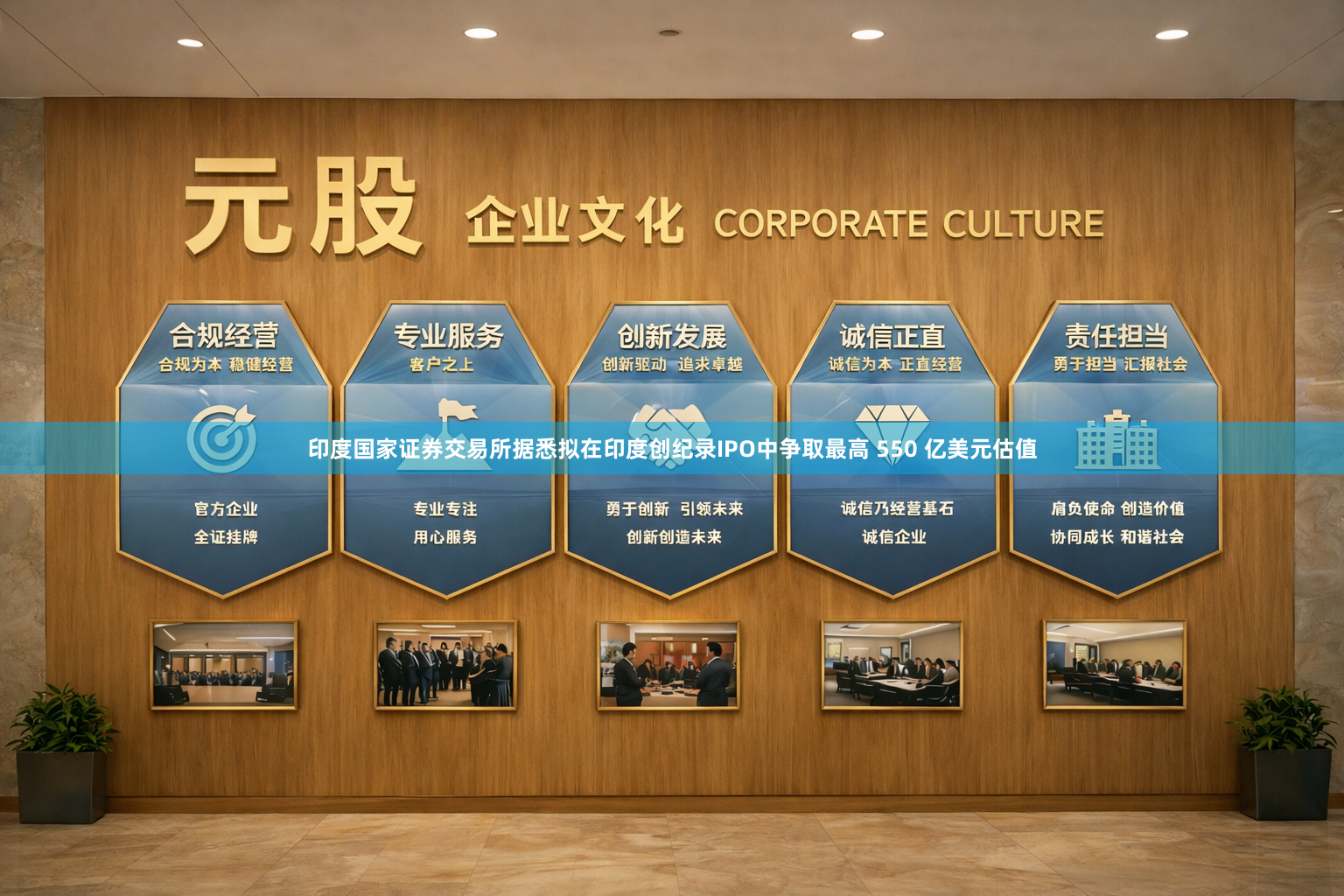 印度国家证券交易所据悉拟在印度创纪录IPO中争取最高 550 亿美元估值